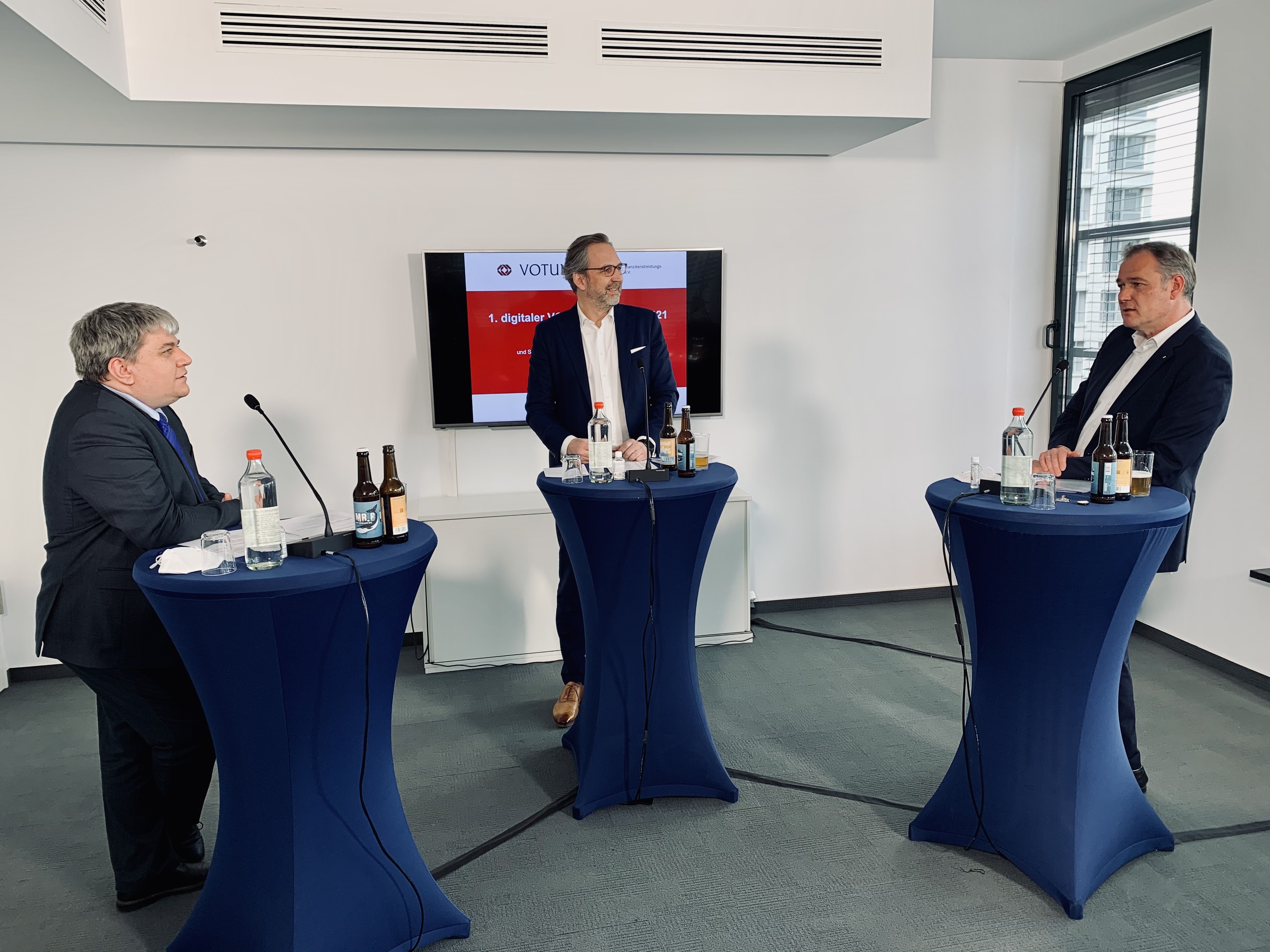 1. VOTUM-Politiktalk – Vermittlerbranche in konstruktivem Austausch mit Finanzexperten von CDU und Bündnis 90/Die Grünen